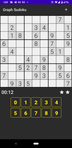 Graph Sudoku UI Example